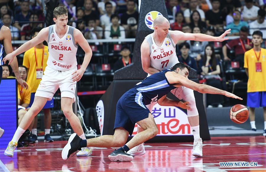 (SP)CHINA-FOSHAN-BASKETBALL-FIBA WORLD CUP-GROUP I-POL VS ARG(CN)