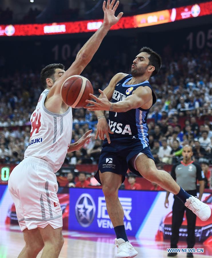 (SP)CHINA-FOSHAN-BASKETBALL-FIBA WORLD CUP-GROUP I-POL VS ARG(CN)