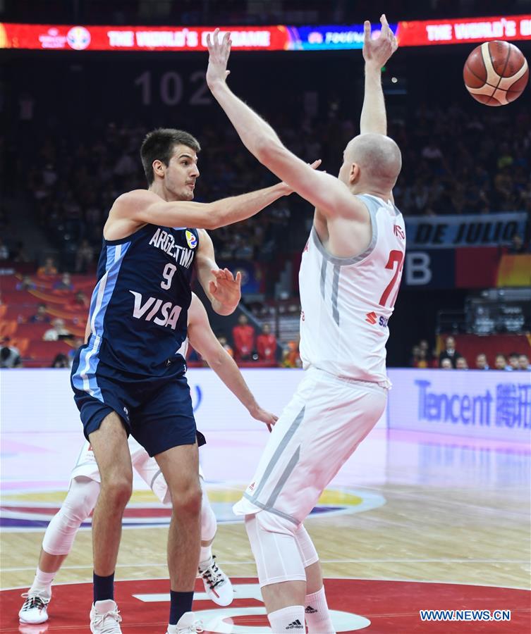 (SP)CHINA-FOSHAN-BASKETBALL-FIBA WORLD CUP-GROUP I-POL VS ARG(CN)