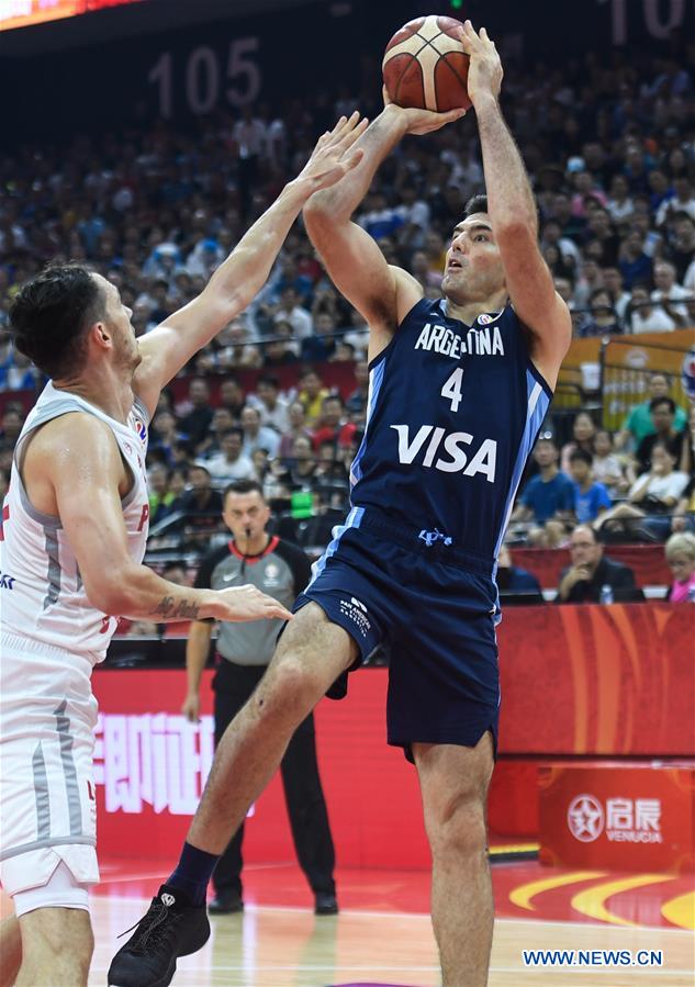 (SP)CHINA-FOSHAN-BASKETBALL-FIBA WORLD CUP-GROUP I-POL VS ARG(CN)