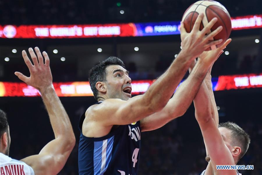 (SP)CHINA-FOSHAN-BASKETBALL-FIBA WORLD CUP-GROUP I-POL VS ARG(CN)