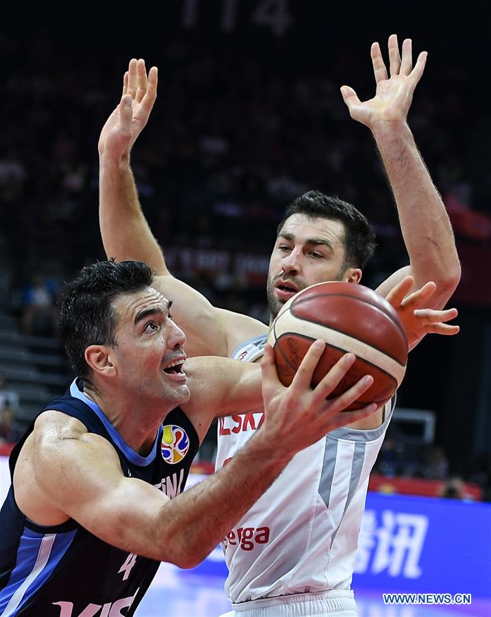 (SP)CHINA-FOSHAN-BASKETBALL-FIBA WORLD CUP-GROUP I-POL VS ARG(CN)