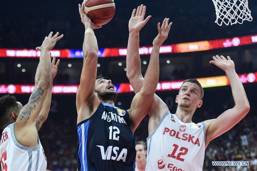 (SP)CHINA-FOSHAN-BASKETBALL-FIBA WORLD CUP-GROUP I-POL VS ARG(CN)