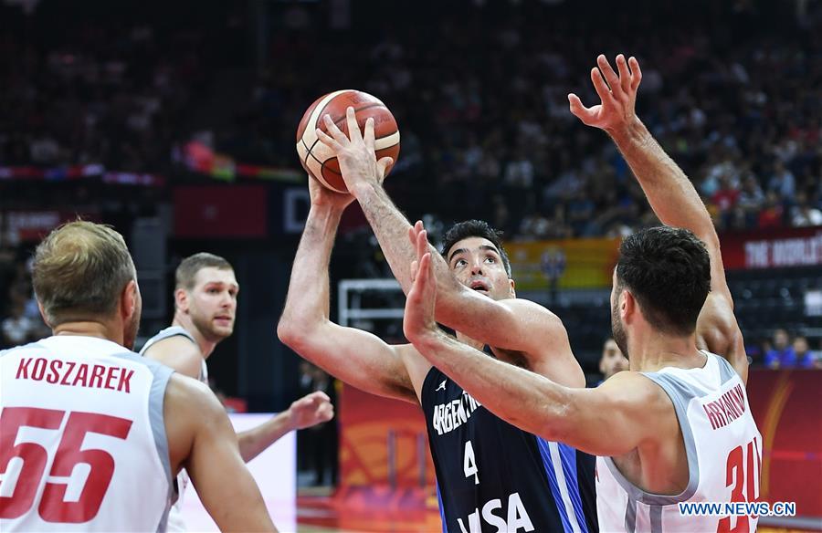 (SP)CHINA-FOSHAN-BASKETBALL-FIBA WORLD CUP-GROUP I-POL VS ARG(CN)