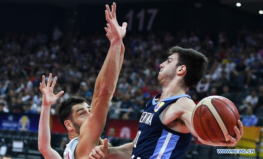 (SP)CHINA-FOSHAN-BASKETBALL-FIBA WORLD CUP-GROUP I-POL VS ARG(CN)