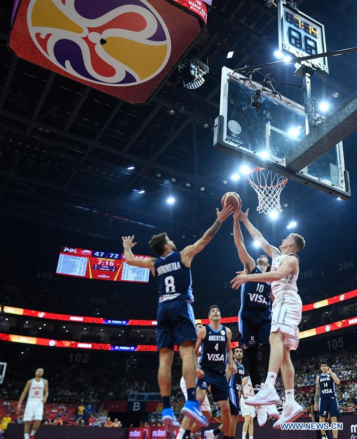 (SP)CHINA-FOSHAN-BASKETBALL-FIBA WORLD CUP-GROUP I-POL VS ARG(CN)