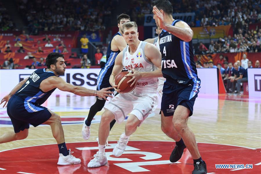 (SP)CHINA-FOSHAN-BASKETBALL-FIBA WORLD CUP-GROUP I-POL VS ARG(CN)