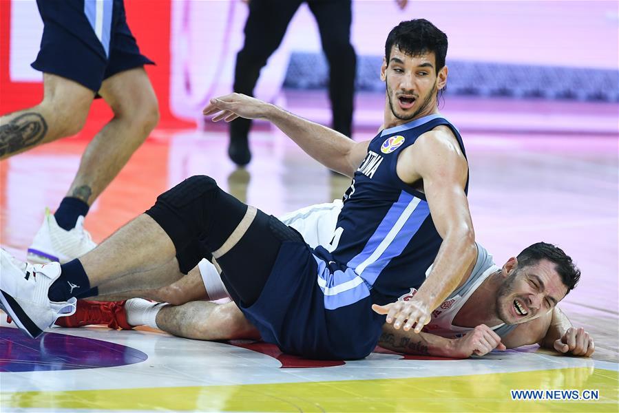(SP)CHINA-FOSHAN-BASKETBALL-FIBA WORLD CUP-GROUP I-POL VS ARG(CN)