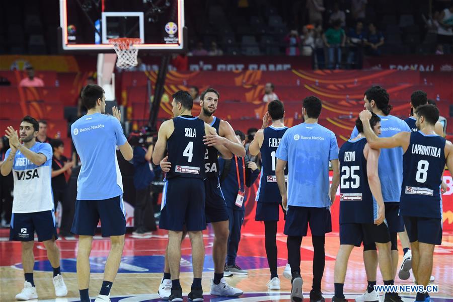 (SP)CHINA-FOSHAN-BASKETBALL-FIBA WORLD CUP-GROUP I-POL VS ARG(CN)