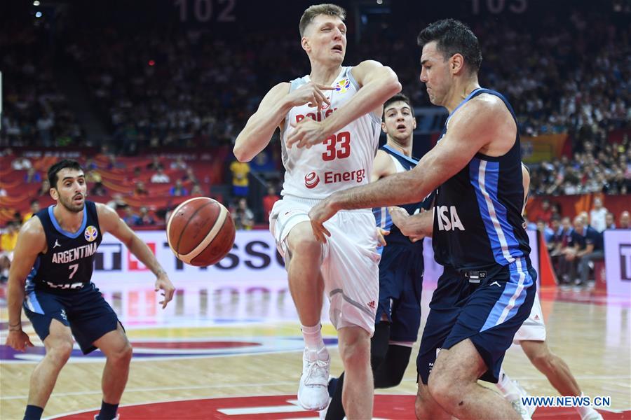 (SP)CHINA-FOSHAN-BASKETBALL-FIBA WORLD CUP-GROUP I-POL VS ARG(CN)