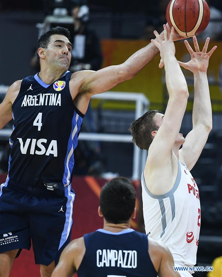 (SP)CHINA-FOSHAN-BASKETBALL-FIBA WORLD CUP-GROUP I-POL VS ARG(CN)