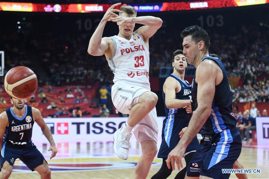 (SP)CHINA-FOSHAN-BASKETBALL-FIBA WORLD CUP-GROUP I-POL VS ARG(CN)