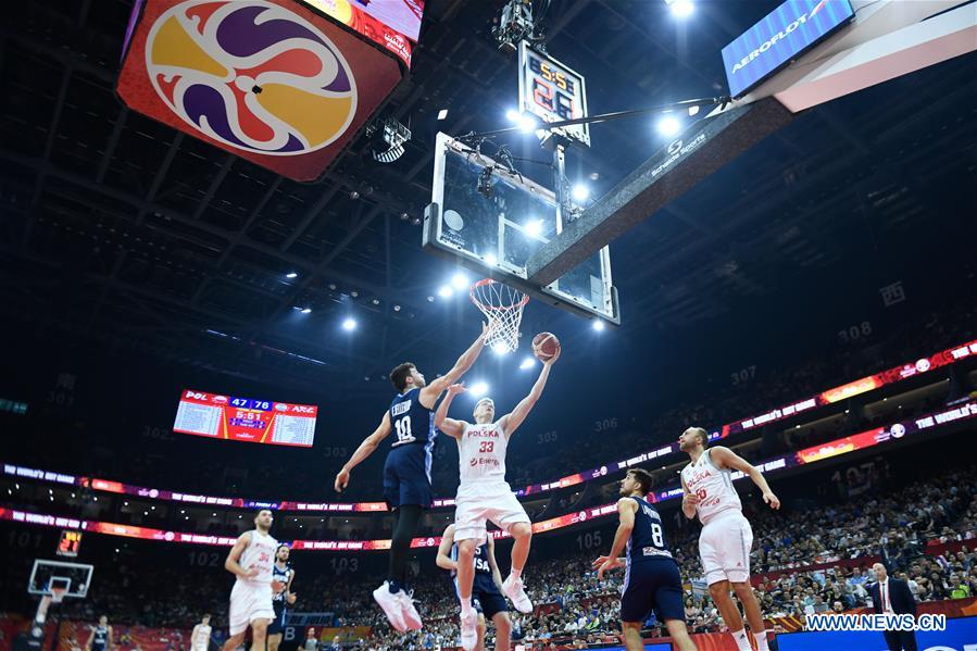 (SP)CHINA-FOSHAN-BASKETBALL-FIBA WORLD CUP-GROUP I-POL VS ARG(CN)