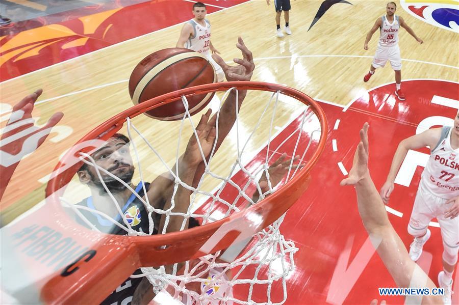 (SP)CHINA-FOSHAN-BASKETBALL-FIBA WORLD CUP-GROUP I-POL VS ARG(CN)