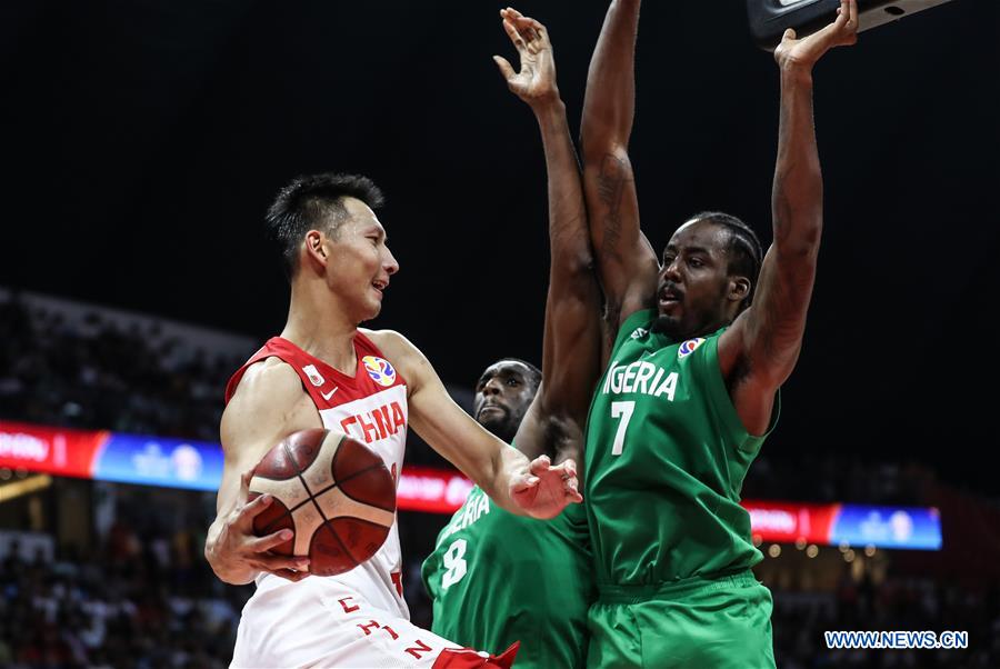 (SP)CHINA-GUANGZHOU-BASKETBALL-FIBA WORLD CUP-GROUP M-CHN VS NGR(CN)