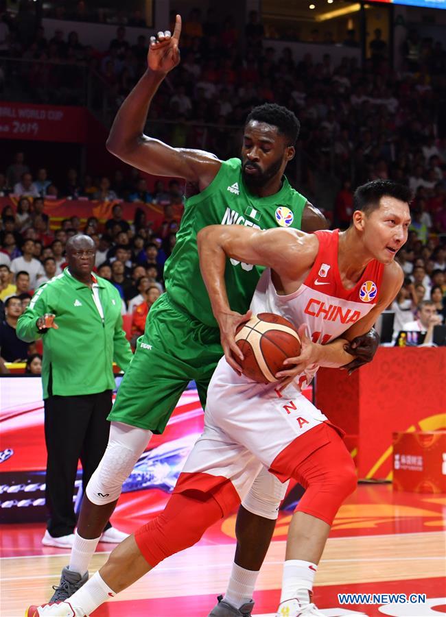 (SP)CHINA-GUANGZHOU-BASKETBALL-FIBA WORLD CUP-GROUP M-CHN VS NGR(CN)