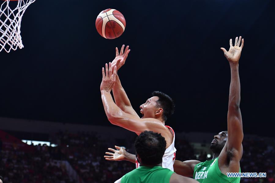 (SP)CHINA-GUANGZHOU-BASKETBALL-FIBA WORLD CUP-GROUP M-CHN VS NGR(CN)