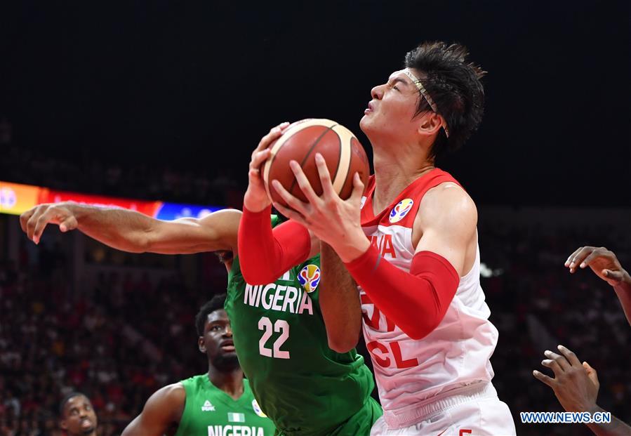 (SP)CHINA-GUANGZHOU-BASKETBALL-FIBA WORLD CUP-GROUP M-CHN VS NGR(CN)