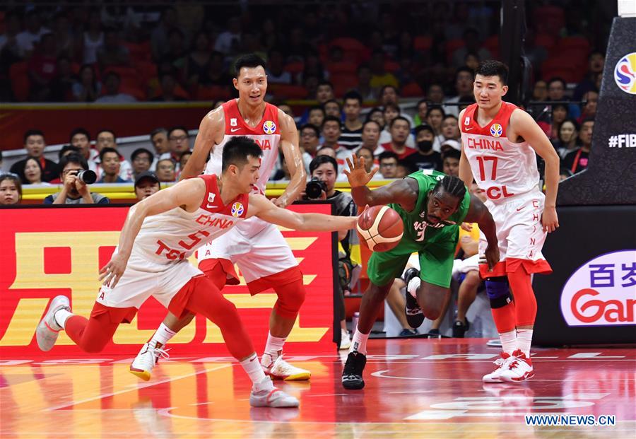 (SP)CHINA-GUANGZHOU-BASKETBALL-FIBA WORLD CUP-GROUP M-CHN VS NGR(CN)