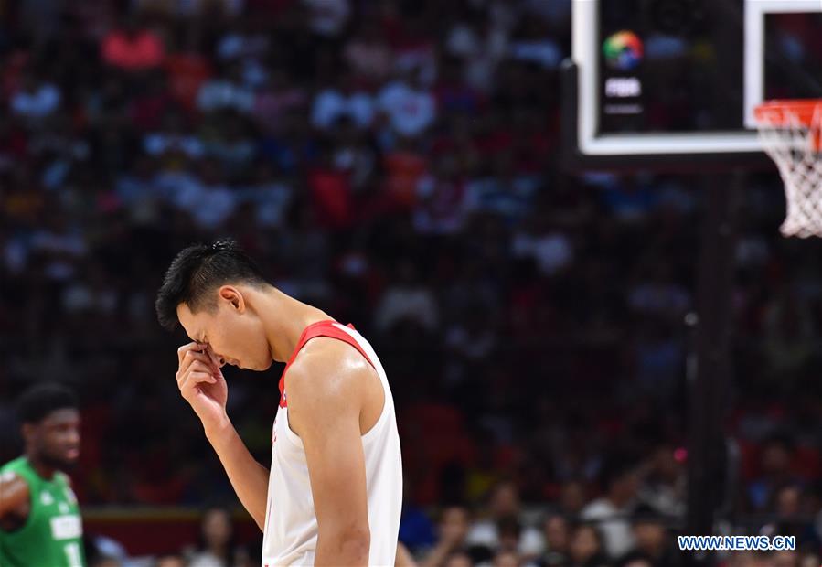 (SP)CHINA-GUANGZHOU-BASKETBALL-FIBA WORLD CUP-GROUP M-CHN VS NGR(CN)