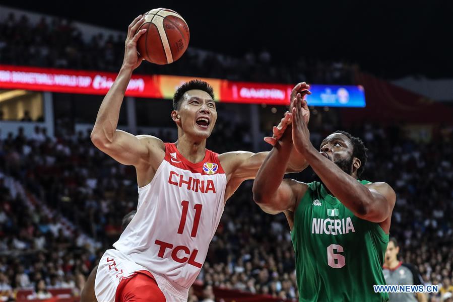 (SP)CHINA-GUANGZHOU-BASKETBALL-FIBA WORLD CUP-GROUP M-CHN VS NGR(CN)