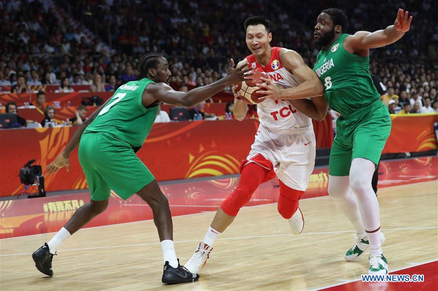 (SP)CHINA-GUANGZHOU-BASKETBALL-FIBA WORLD CUP-GROUP M-CHN VS NGR(CN)