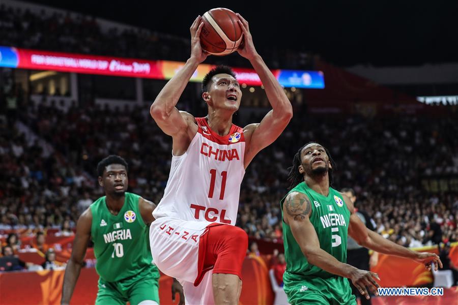 (SP)CHINA-GUANGZHOU-BASKETBALL-FIBA WORLD CUP-GROUP M-CHN VS NGR(CN)