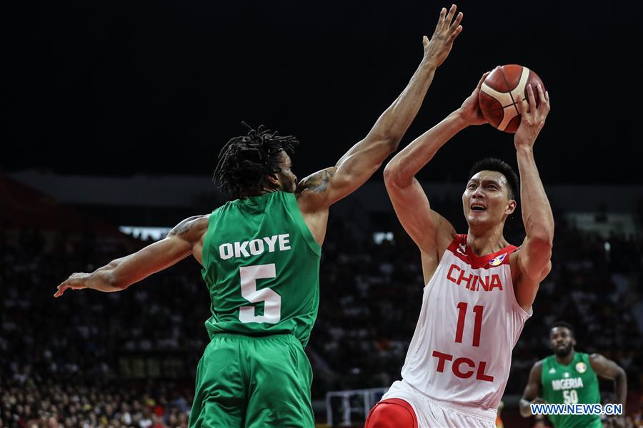 (SP)CHINA-GUANGZHOU-BASKETBALL-FIBA WORLD CUP-GROUP M-CHN VS NGR(CN)