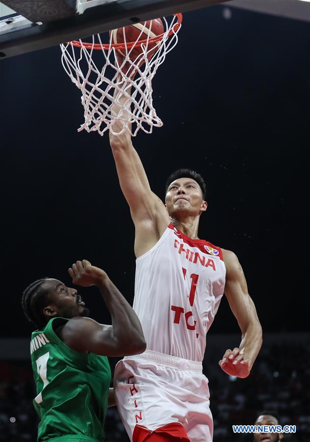 (SP)CHINA-GUANGZHOU-BASKETBALL-FIBA WORLD CUP-GROUP M-CHN VS NGR(CN)