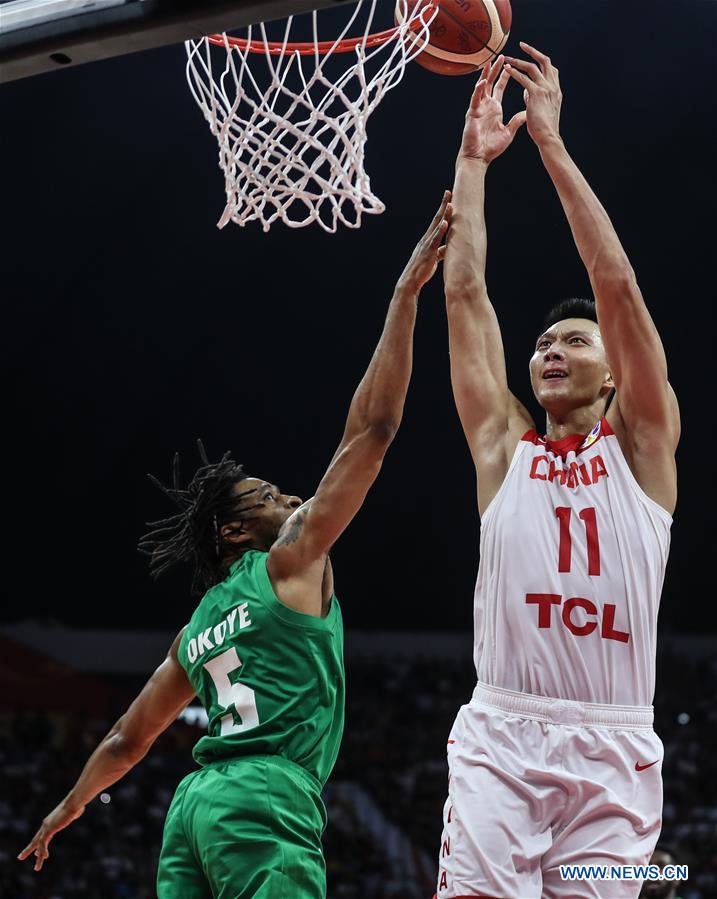 (SP)CHINA-GUANGZHOU-BASKETBALL-FIBA WORLD CUP-GROUP M-CHN VS NGR(CN)