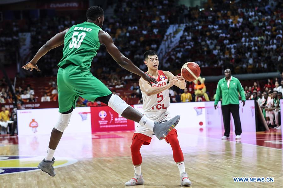 (SP)CHINA-GUANGZHOU-BASKETBALL-FIBA WORLD CUP-GROUP M-CHN VS NGR(CN)