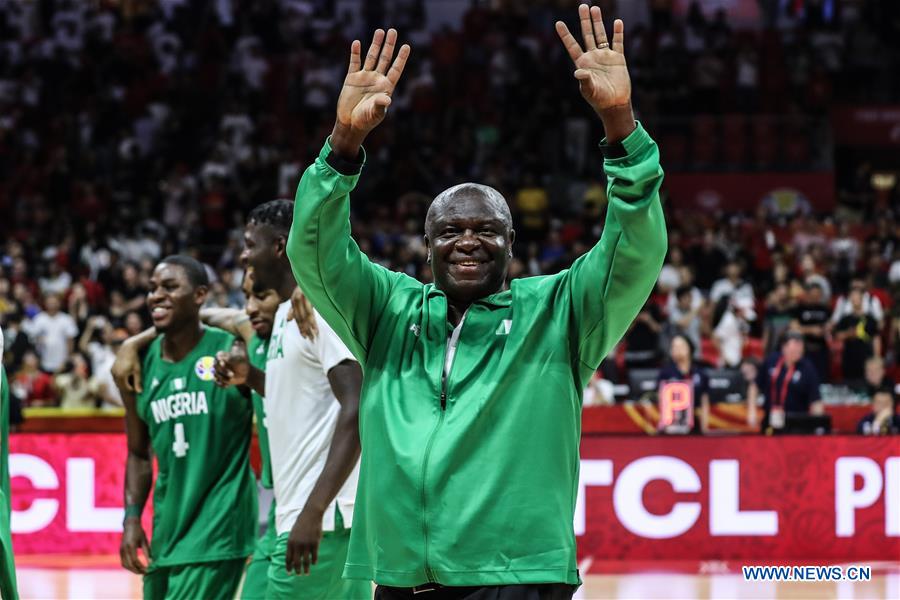 (SP)CHINA-GUANGZHOU-BASKETBALL-FIBA WORLD CUP-GROUP M-CHN VS NGR(CN)