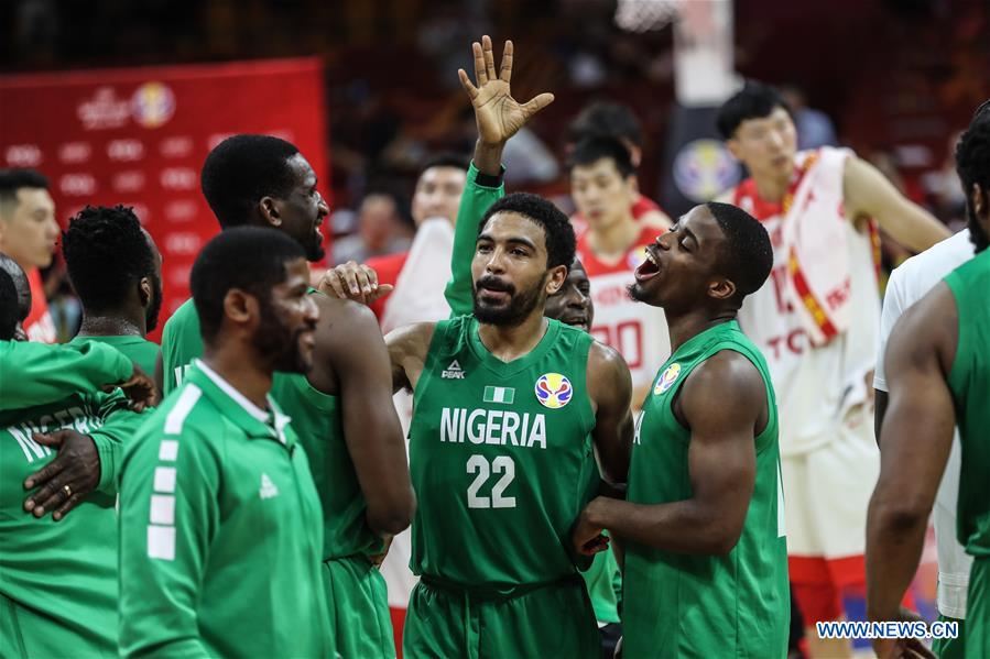 (SP)CHINA-GUANGZHOU-BASKETBALL-FIBA WORLD CUP-GROUP M-CHN VS NGR(CN)