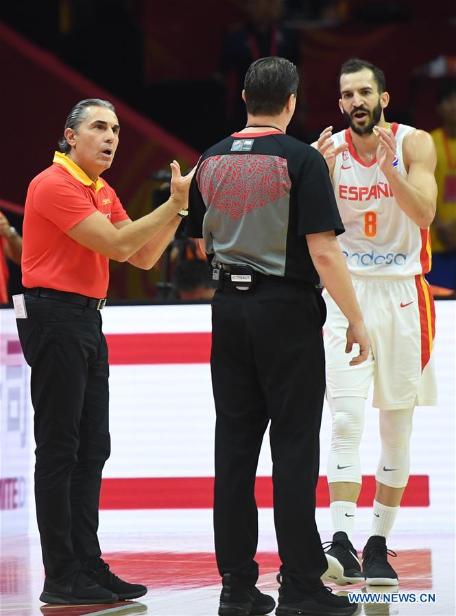 (SP)CHINA-WUHAN-BASKETBALL-FIBA WORLD CUP-GROUP J-ESP VS SRB (CN)