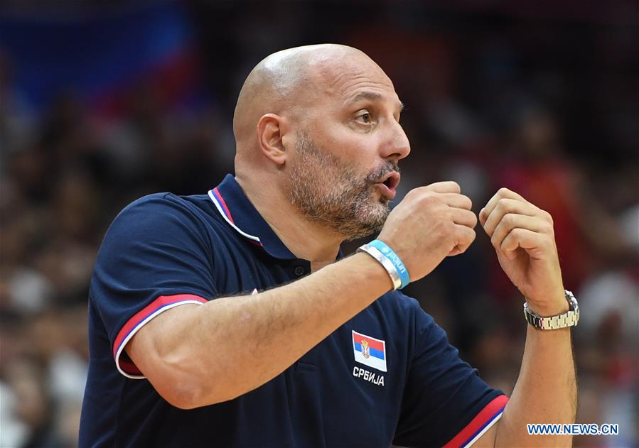 (SP)CHINA-WUHAN-BASKETBALL-FIBA WORLD CUP-GROUP J-ESP VS SRB (CN)