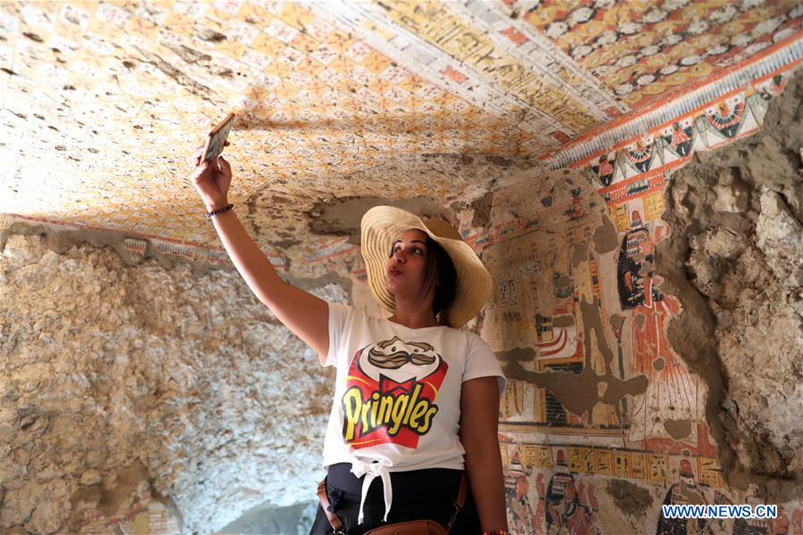 EGYPT-LUXOR-TOMBS-RESTORATION-OPENING