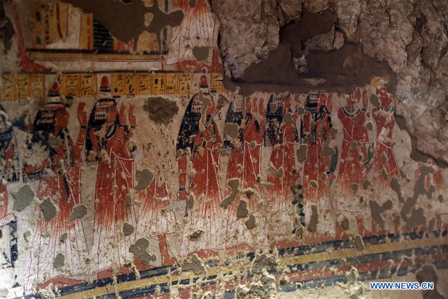 EGYPT-LUXOR-TOMBS-RESTORATION-OPENING