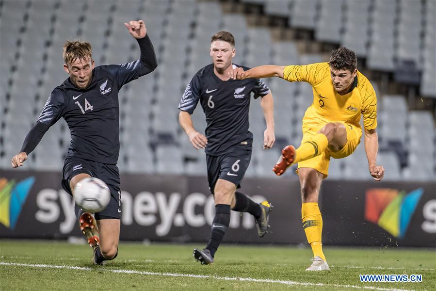 (SP)AUSTRALIA-SYDNEY-SOCCER-U23 INTERNATIONAL FRANDLY