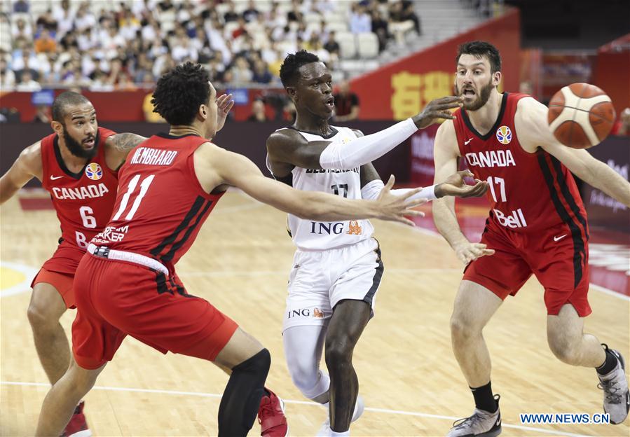 (SP)CHINA-SHANGHAI-BASKETBALL-FIBA WORLD CUP-GROUP P-GERMANY VS CANADA (CN)