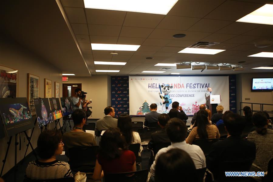 U.S.-NEW YORK-HELLO PANDA FESTIVAL-LAUNCH
