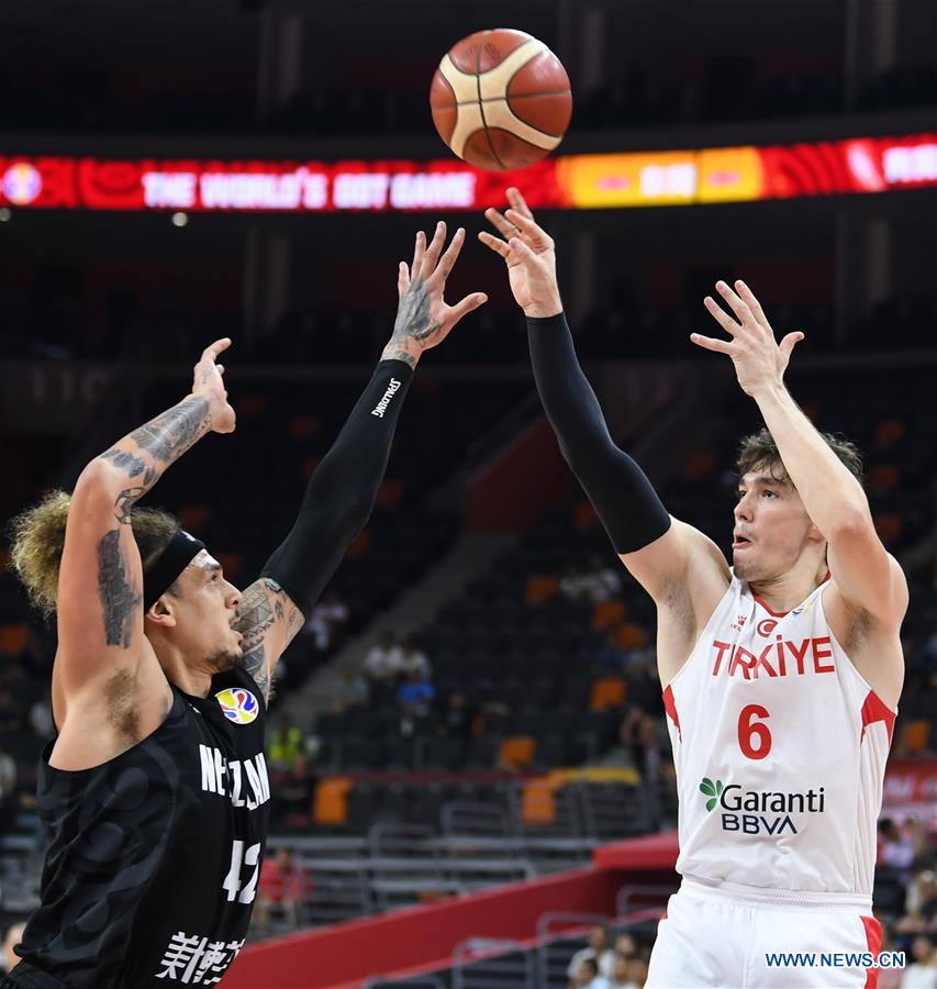(SP)CHINA-DONGGUAN-BASKETBALL-FIBA WORLD CUP-NEW ZEALAND VS TURKEY (CN)