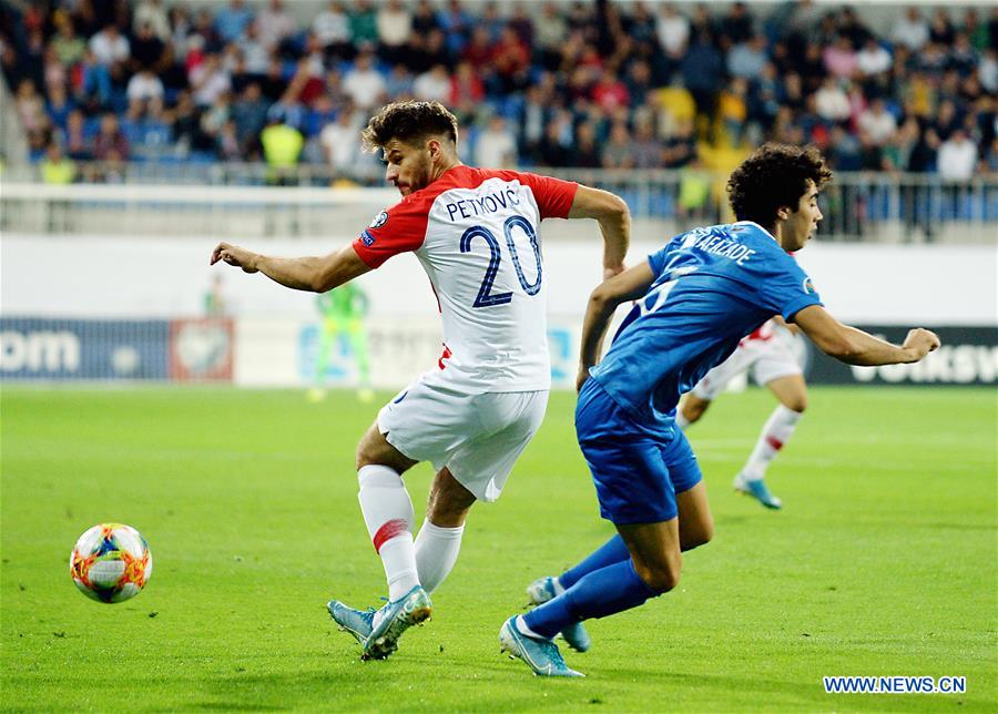 (SP)AZERBAIJAN-BAKU-FOOTBALL-UEFA-EUROPEAN QUALIFIERS