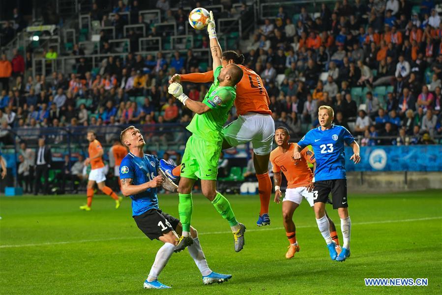 (SP)ESTONIA-TALLINN-FOOTBALL-UEFA-EUROPEAN QUALIFIERS