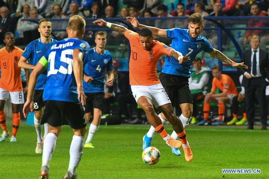 (SP)ESTONIA-TALLINN-FOOTBALL-UEFA-EUROPEAN QUALIFIERS