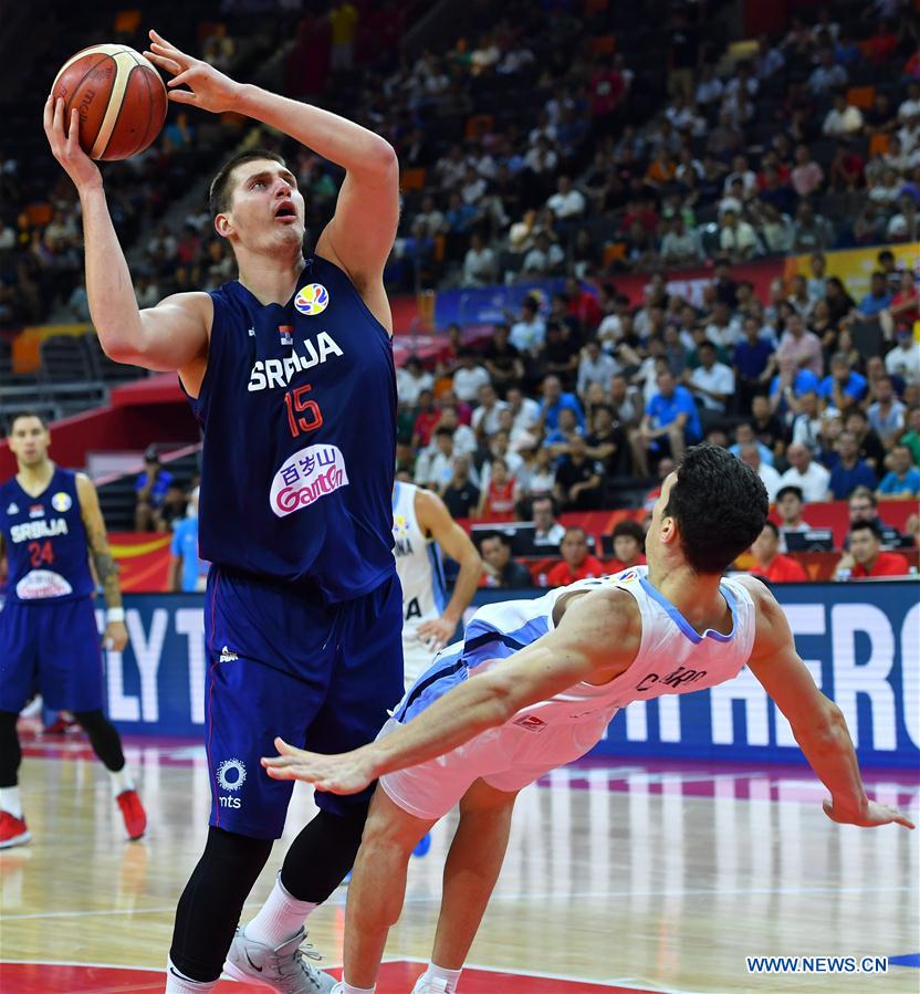 (SP)CHINA-DONGGUAN-BASKETBALL-FIBA WORLD CUP-QUARTER FINAL-ARGENTINA VS SERBIA (CN)