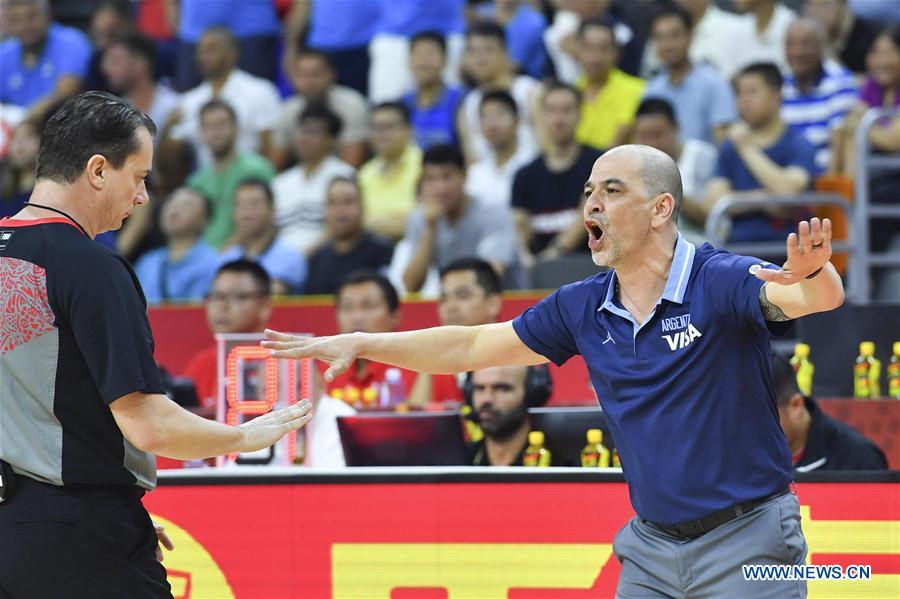 (SP)CHINA-DONGGUAN-BASKETBALL-FIBA WORLD CUP-QUARTER FINAL-ARGENTINA VS SERBIA (CN)