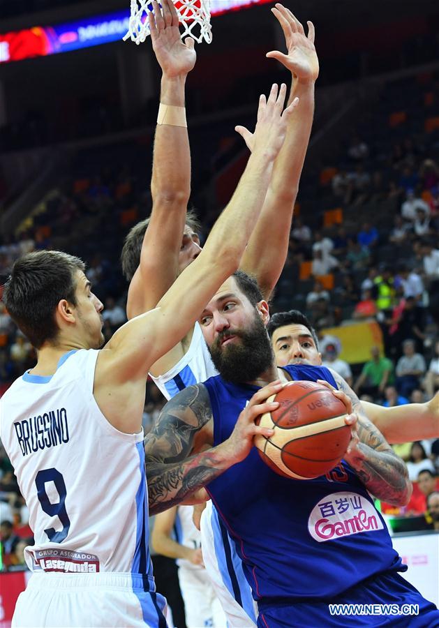 (SP)CHINA-DONGGUAN-BASKETBALL-FIBA WORLD CUP-QUARTER FINAL-ARGENTINA VS SERBIA (CN)