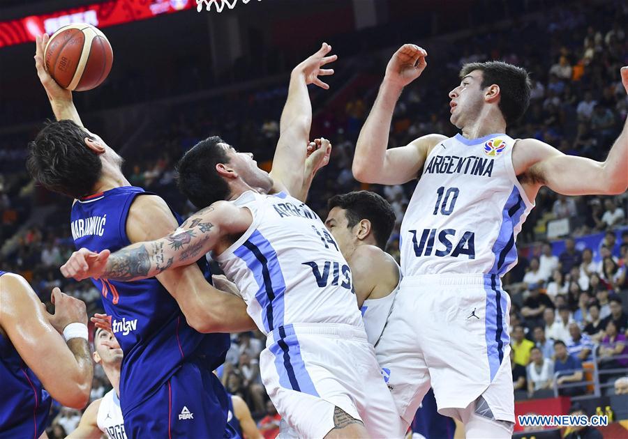 (SP)CHINA-DONGGUAN-BASKETBALL-FIBA WORLD CUP-QUARTER FINAL-ARGENTINA VS SERBIA (CN)