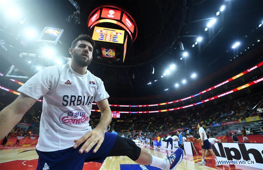 (SP)CHINA-DONGGUAN-BASKETBALL-FIBA WORLD CUP-QUARTER FINAL-ARGENTINA VS SERBIA (CN)