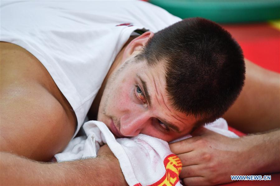 (SP)CHINA-DONGGUAN-BASKETBALL-FIBA WORLD CUP-QUARTER FINAL-ARGENTINA VS SERBIA (CN)